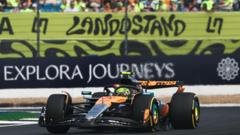Norris sets Silverstone pace from Ferrari duo​​