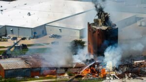 Midwest biofuels plant explosion, building collapse leaves 3 dead, including 2 children​​