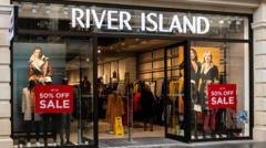 River Island allowed to shut shops to stave off collapse​​