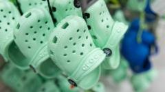 Crocs shares slump as US shoppers rein in spending​​