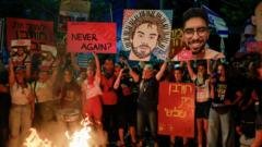 Leaders condemn videos of emaciated hostages as Red Cross calls for access​​