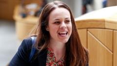 Deputy First Minister Kate Forbes to stand down as MSP​​