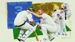 When England won by two runs – the greatest ever Test match?​​
