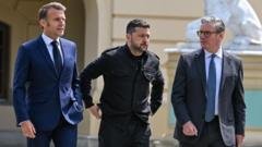 Europe allies say Ukraine peace talks must include Kyiv​​