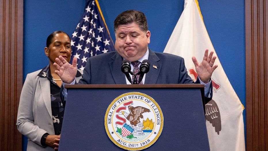 Billionaire Democratic Gov. Pritzker defends his wealth as party rails against the rich​​