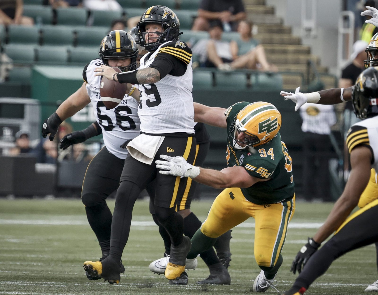 Tiger-Cats outlast struggling Elks 28-24 for sixth straight win​Globalnews Digital​