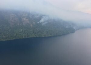 Vancouver Island wildfire forces hundreds to evacuate, crews work to protect homes, Hwy. 4​Amy Judd​