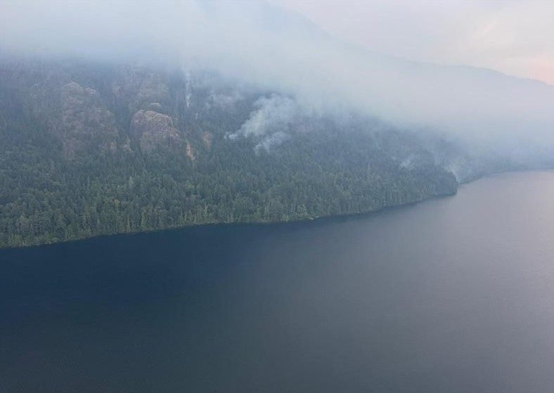 Vancouver Island wildfire forces hundreds to evacuate, crews work to protect homes, Hwy. 4​Amy Judd​