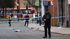 Man charged after seven people hit by car in Derby​​