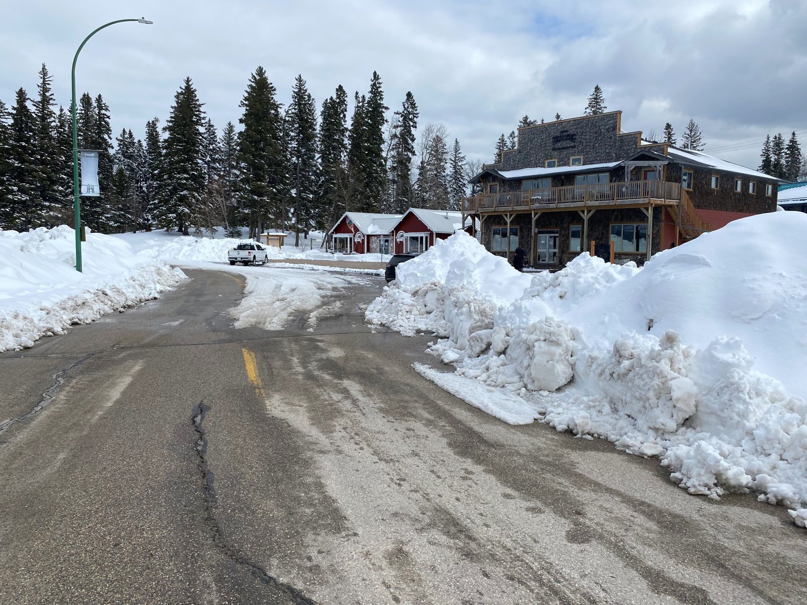 Waiting for the big melt in Waskesiu​Chris Carr​