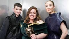 Adolescence, Amandaland and Traitors stars ready for Bafta TV Awards​​