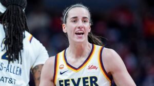 Caitlin Clark raises eyebrows with comment on team’s AI post that showed her with a distorted hand​​