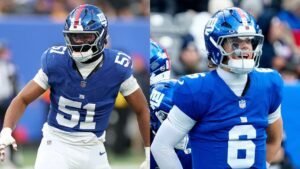 Giants’ Abdul Carter and Jaxson Dart squash potential locker room rift over Trump event appearance​​