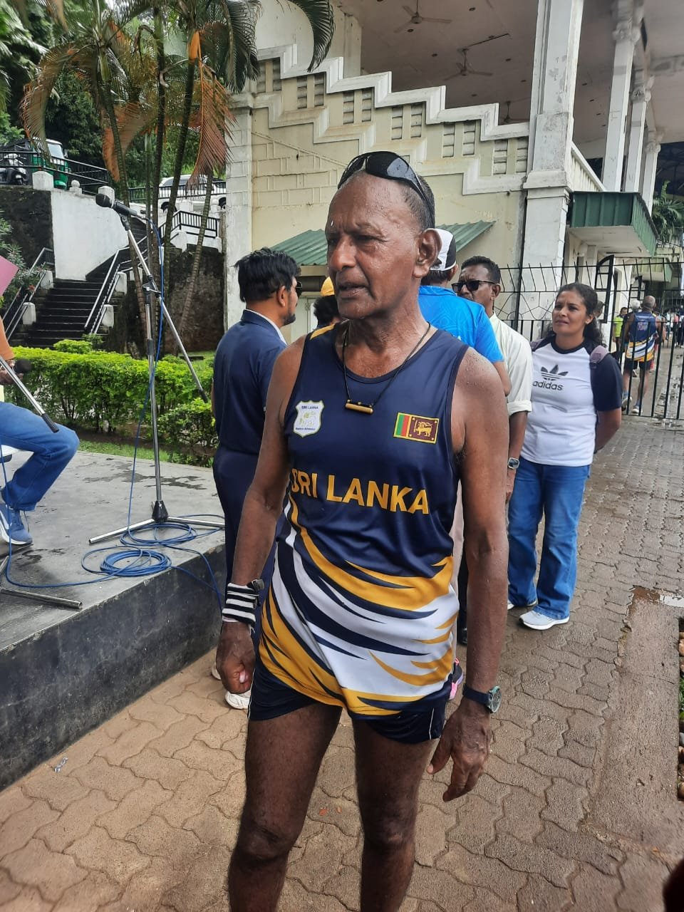 71-Year-Old Veteran Athlete Athula Sri Lal Crushes Grueling 30km Kandy Road Race