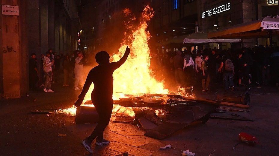 Meloni condemns ‘gangs of thugs’ after protests turned violent across Italy​​